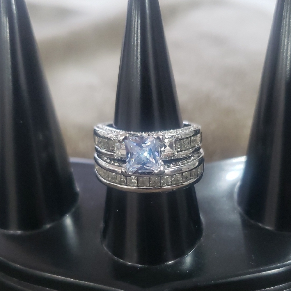 2pcs ring set size 7